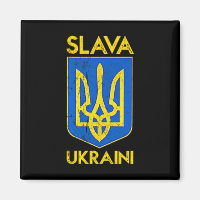 Ehre der Ukraine2  Magnet (Vorne)