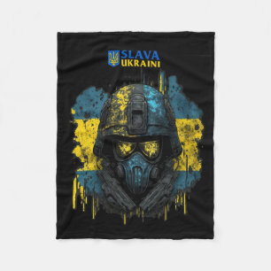 Ehre der Ukraine Fleecedecke