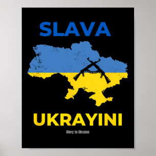 Ehre der Ukraine Poster