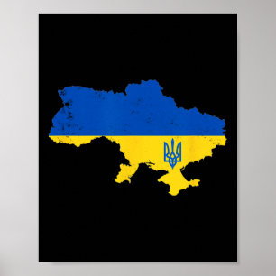 Ehre der Ukraine Ruhm der Ukraine Land  Poster