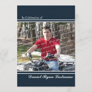 Ehre durch Foto Einladung