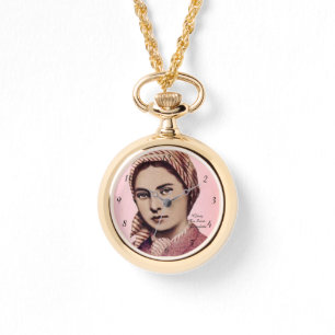 Ehre für Heilige Bernadette Armbanduhr