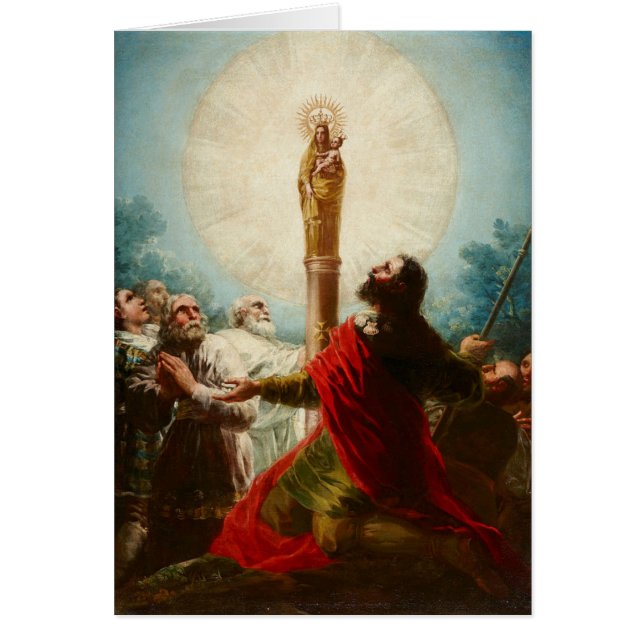 Ehre für unsere Dame der Säule (Vorne)