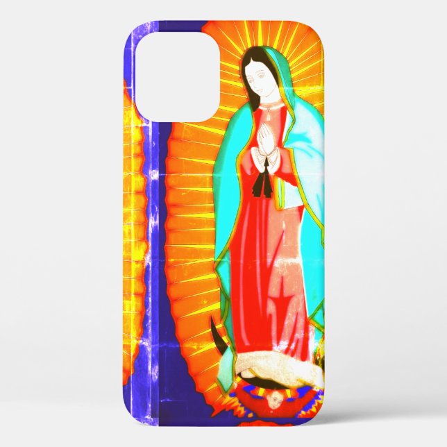 Ehre für unsere Dame von Guadalupe Case-Mate iPhone Hülle (Rückseite)