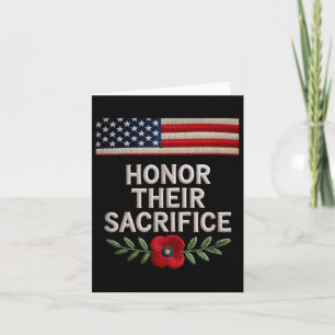 Ehre ihr Opfer mit amerikanischen Veteranen auf mi Karte
