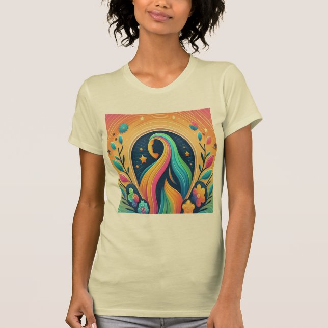 Ehre ihren Einfluss Bella+Leinwand für Frauen T-Shirt (Vorderseite)