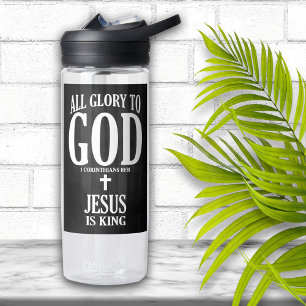 Ehre sei Gott Christlich Trinkflasche