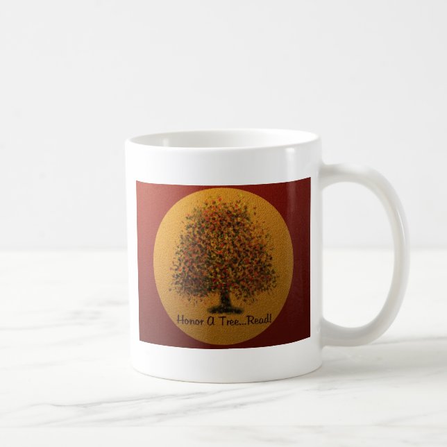 Ehren Sie einen Baum Kaffeetasse (Rechts)