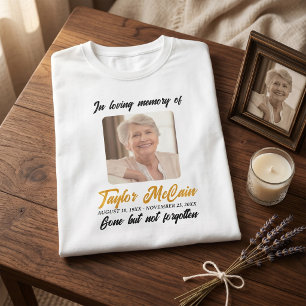 Ehren Sie ihr Andenken: Personalisiertes Gedenkshi T-Shirt