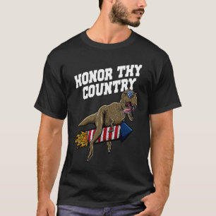 Ehren Sie Ihr Land Amerikanische Unabhängigkeit US T-Shirt