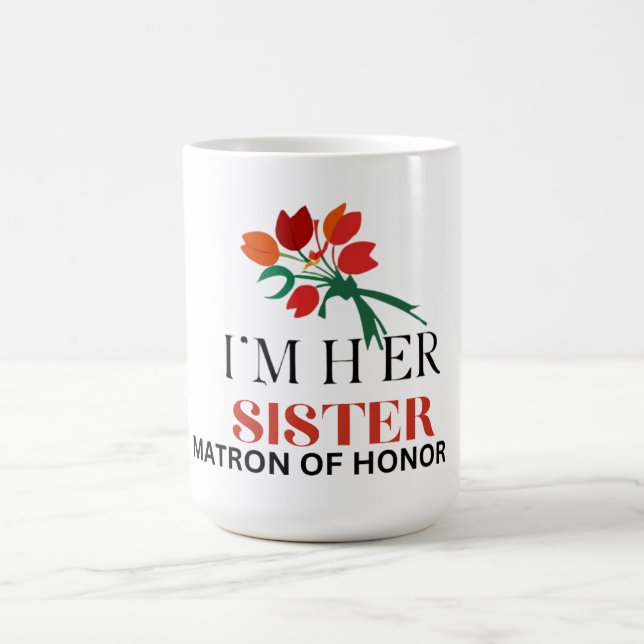 Ehrenbrautjungfer  kaffeetasse (Mittel)