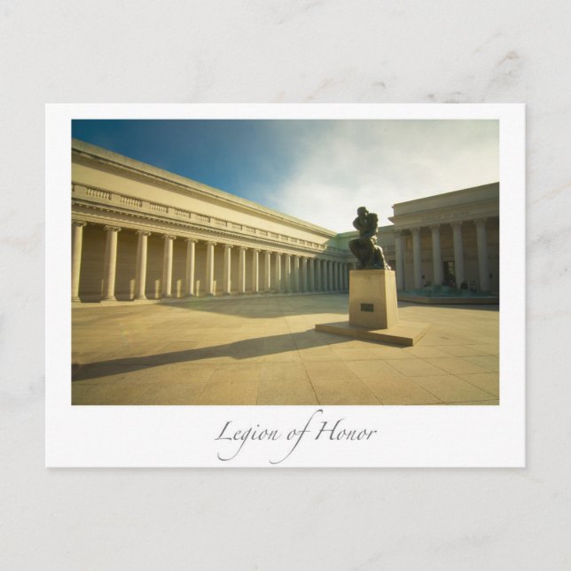 Ehrenlegion San Francisco Postcard Postkarte (Vorderseite)