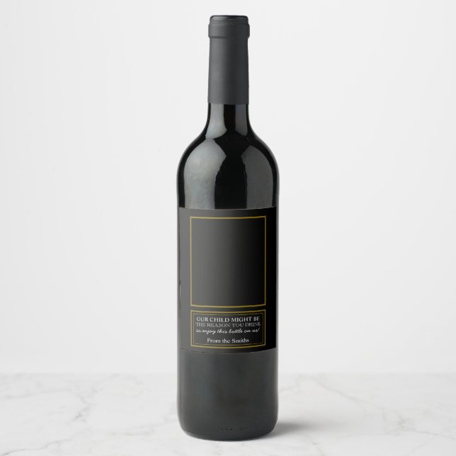 Ehrenlehrer Geschenk genießen diese Flasche Weinetikett (Vorderseite)