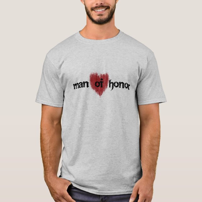 Ehrenmann - Herz T-Shirt (Vorderseite)
