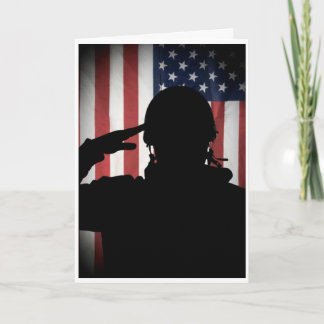 Ehrenmänner - Salute Dankeskarte