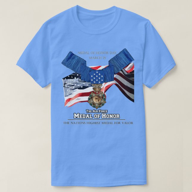 Ehrenmedaille für US-Vietnamveteranen T-Shirt (Design vorne)