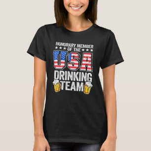 Ehrenmitglied des amerikanischen Getränketeams Ame T-Shirt