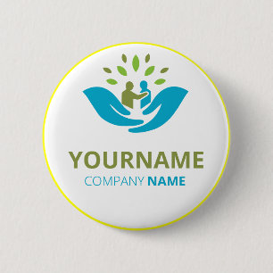 Ehrenpflege-Profibadge-Anstecknadel Button