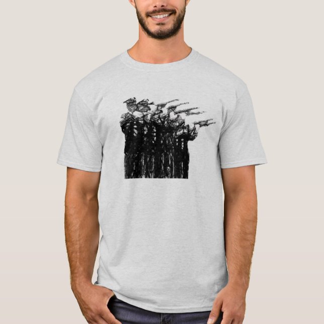 Ehrenschutz-Zündungs-Party T-Shirt (Vorderseite)