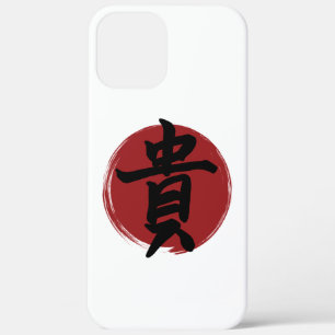 Ehrenzeichen des Kanjis Japanische Kalligraphie Case-Mate iPhone Hülle