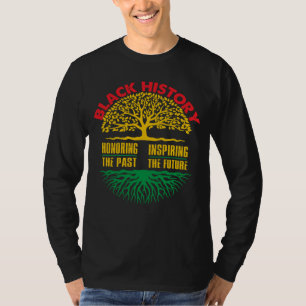 Ehrerbietung des vergangenen Inspirierend Schwarzg T-Shirt