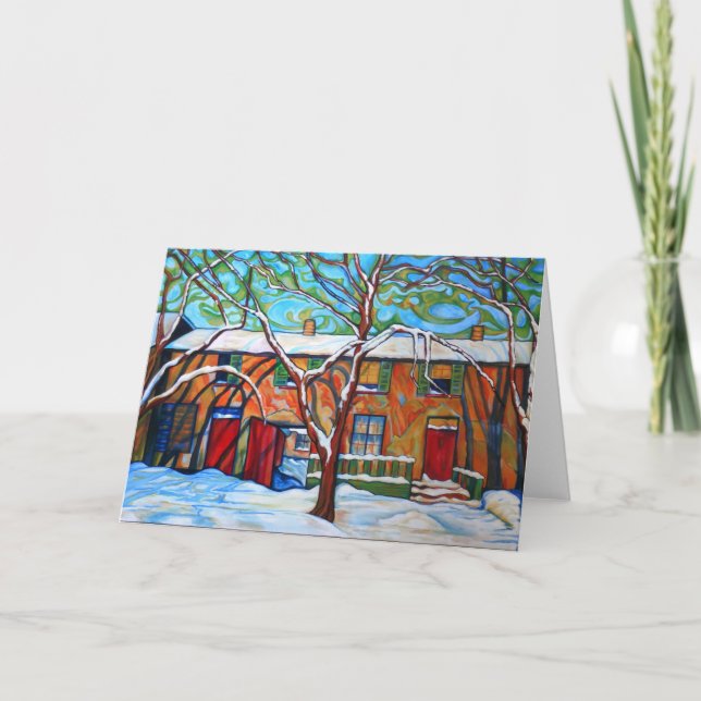 Ehrerbietung Lawren Harris zur Gruß-Karte Karte (Vorderseite)