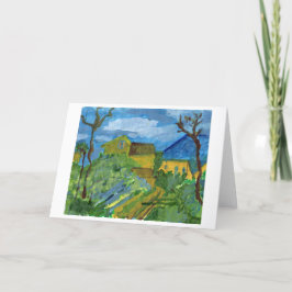 Ehrerbietung zur Cezanne Anmerkungskarte Karte