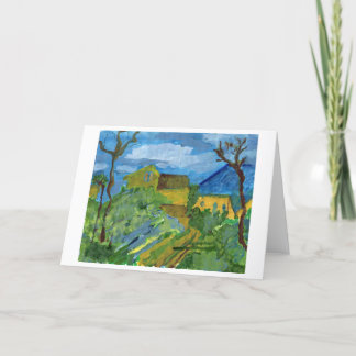Ehrerbietung zur Cezanne Anmerkungskarte Karte