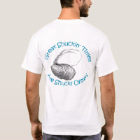 Ehrfurcht schält Austern-Logo Shirtt - Männer