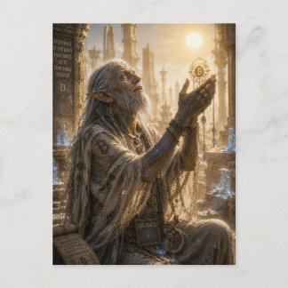 Ehrfurcht / Sonnenschutz / Wüstenschrein Postkarte