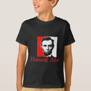 "Ehrlicher Abe" Abe Lincoln Kunst-T - Shirt u.