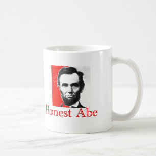 "Ehrlicher Abe" Abe Lincoln Kunst-T - Shirt u. Kaffeetasse