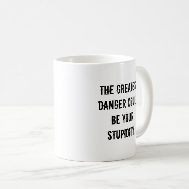 Ehrlicher Becher Kaffeetasse (VorderseiteRechts)