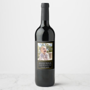 Ehrlicher Lehrer Präsent-Wein Etikett, Genießen Si Weinetikett