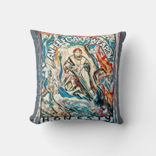 Ehrlichkeit, eine elegante Waffe. Kissen