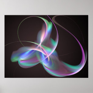 Ehrlichkeits-Fraktal Poster