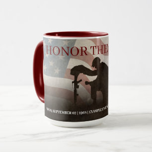 Ehrt die Gefallenen Tasse