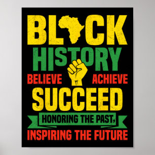 Ehrung der Vergangenheit Inspirierende Zukunft Män Poster