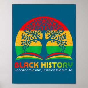 Ehrung der Vergangenheit Inspirierende zukünftige Poster