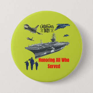Ehrung des mächtigen militärischen Zitronen Button