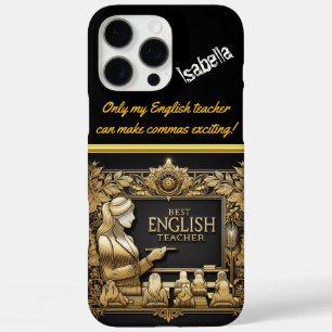 Ehrung eines engagierten Englischlehrers iPhone 16 Pro Max Hülle