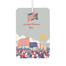 "Ehrung unserer Helden: Feste der Streitkräfte Autolufterfrischer