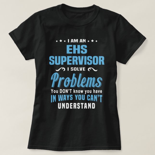 EHS-Supervisor T-Shirt (Design vorne)