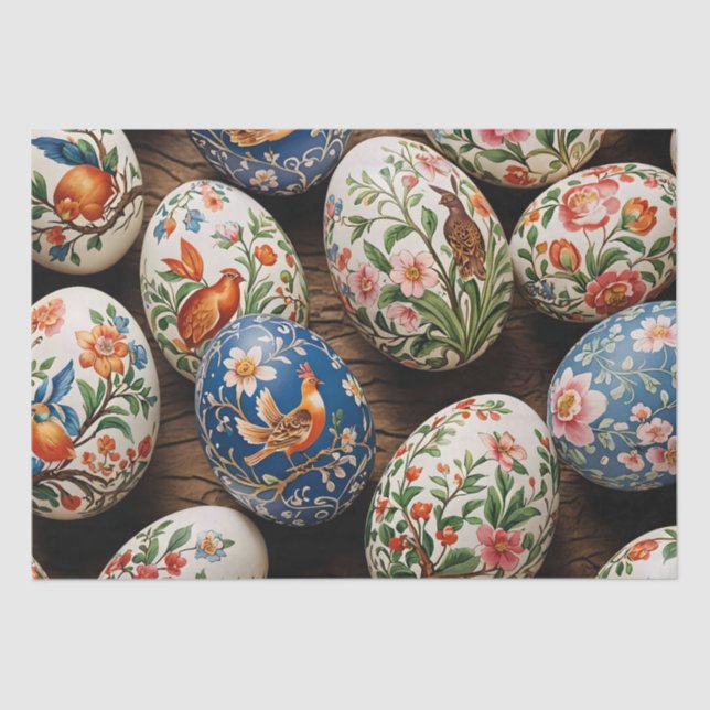 Ei Art Decoupage Seidenpapier (Vorderseite)