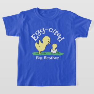 Ei-Aufgeregtes Big Brother Süßes Geschwister-T-Shi T-Shirt
