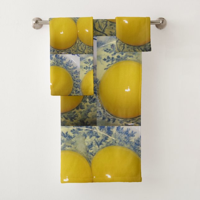Ei aus doppeltem Yolk Badhandtuch Set (Insitu)