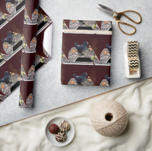Ei-außergewöhnliches Festmahl: Riesen-Hühner-Pop-O Geschenkpapier