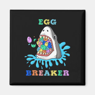 Ei Breaker Hai Ostern Spaß Jungen Mädchen Kinder Magnet