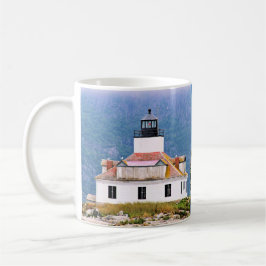 Ei-Felsen-Leuchtturm, Bar-Hafen-Maine-Tasse Kaffeetasse