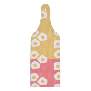 Ei Fried Breakfast farbenfroh Schneidebrett